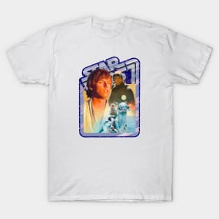 Hero (Blue Starfield, original border) T-Shirt